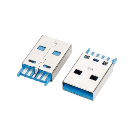 C13021 USB 3.0AM短体10P不加锡